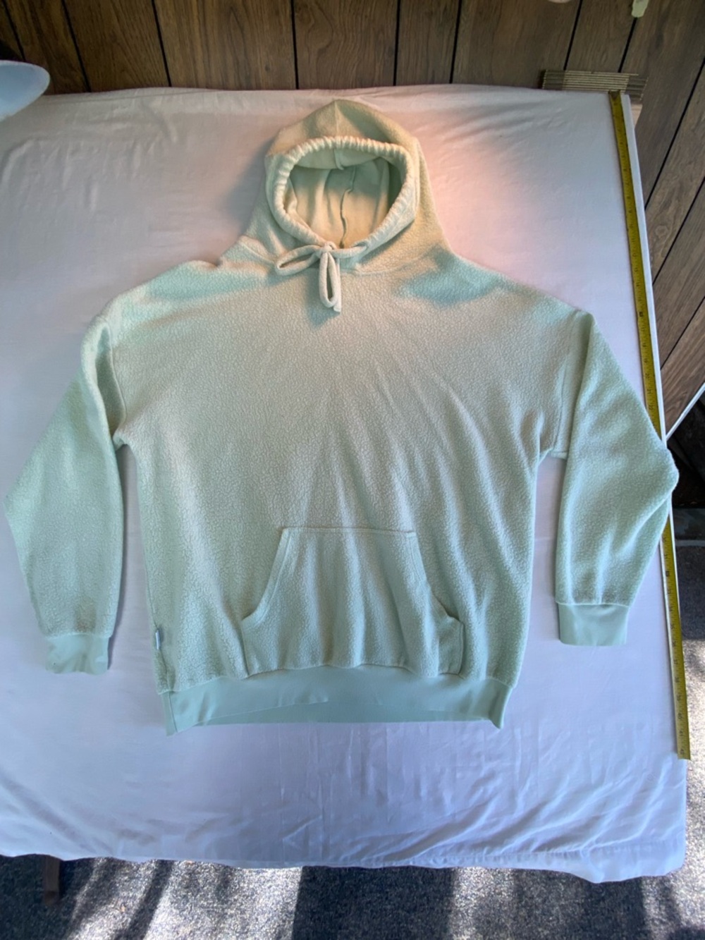 Cloud Cotton Soft Serve Mint Green Ladies 2XL Women’s Hoodie Pullover